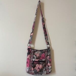 Vera Bradley Pink and Black Patterned Women's Bag